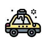 Car Public Transport Taxi SVG Icon